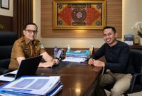 Habieb Abu bakar Haddad, SH.MH (Ketua Rabithah Alawiyah Provinsi Jambi) dan Sekretaris PBB Muaro Jambi ,Arsyad,S.Kom
