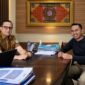 Habieb Abu bakar Haddad, SH.MH (Ketua Rabithah Alawiyah Provinsi Jambi) dan Sekretaris PBB Muaro Jambi ,Arsyad,S.Kom